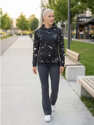 Hochwertiges Funktions-Sweatshirt für Damen ALTISPORT VOJ/ALW034MI01 SCHWARZ