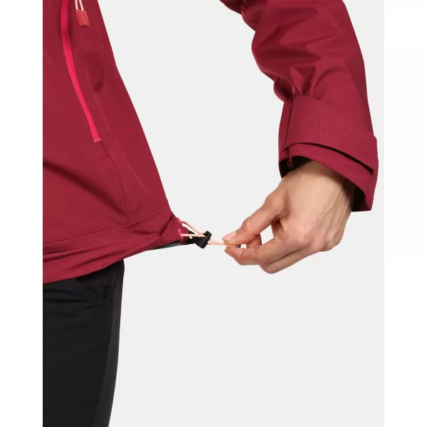  Damenjacke KILPI MAMBA-W VL0101KI DUNKELROT 
