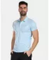 Herren-T-Shirt mit Kragen KILPI OLIVA-M VM0326KI HELLBLAU