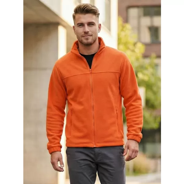  Fleece-Sweatshirt für Herren ALTISPORT NP/ALM105 ORANGE 