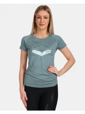 Funktions-T-Shirt für Damen KILPI LISMAIN-W VL0318KI KHAKI