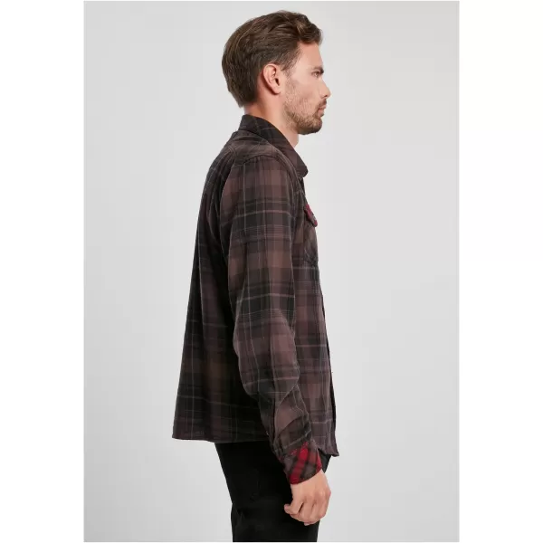  Hemd BRANDIT DUNCAN CHECKED BD4016 BRAUN 