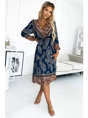 Kleid NUMOCO 510-1 BLAU