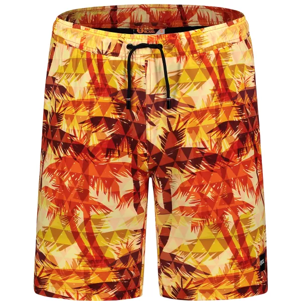  Badeshorts für Herren NORDBLANC ATLANTIC NBSPM8020 BRAUN/GRAU 