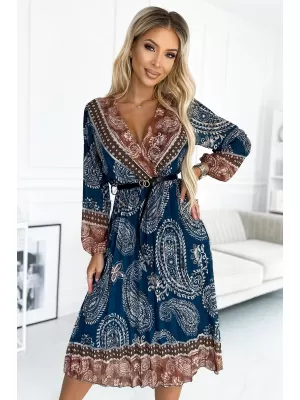 Kleid NUMOCO 510-1 BLAU