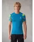 Hochwertiges Funktions-Kompressions-T-Shirt mit kurzen Ärmeln für Herren ALTISPORT VOJ/ALM039TR04 KEROSIN