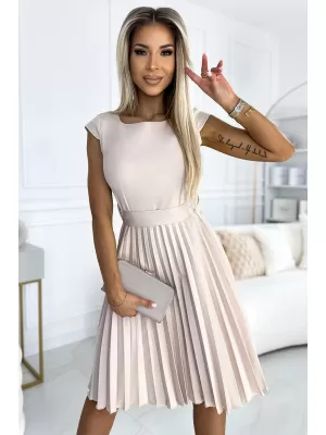 Kleid NUMOCO LILA 311-14 BEIGE