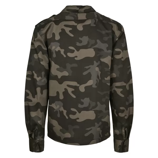  Hemd BRANDIT US BD4102 OLIVE 