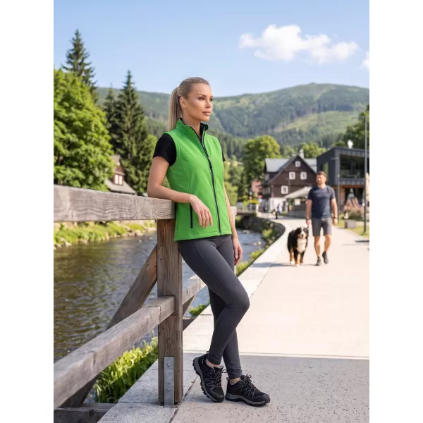  Softshellweste für Damen ALTISPORT NoPrint NP/ALW7211NJ GRÜN/MARINE 
