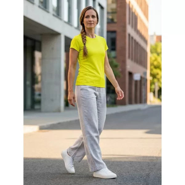  Funktions-T-Shirt für Damen ALTISPORT NoPrint NP/ALW041 NEON GELB 