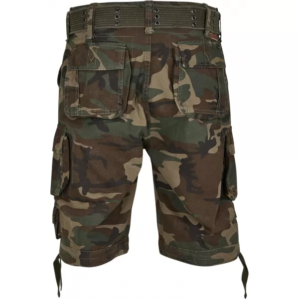  Shorts BRANDIT SAVAGE VINTAGE BD2001 OLIVE CAMO 