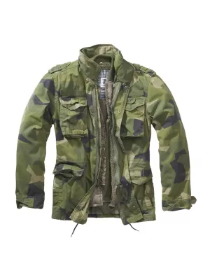 Jacke BRANDIT M-65 GIANT BD3101 SCHWEDISCHE CAMO