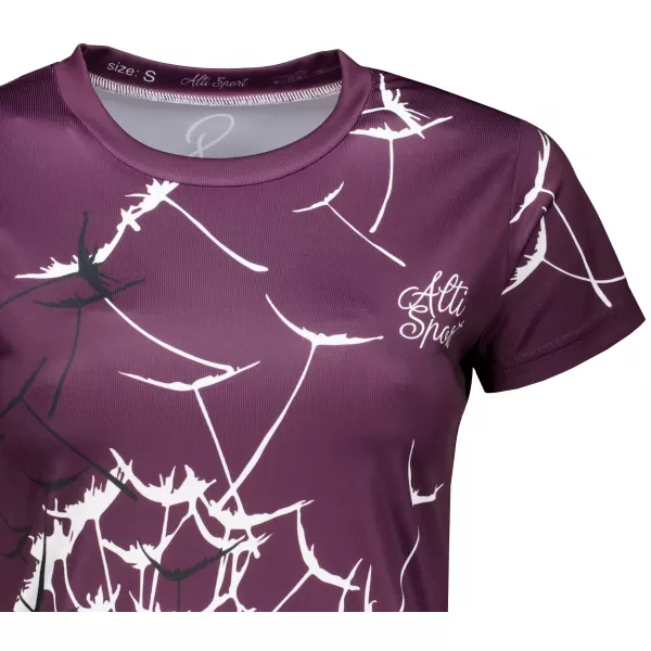  Hochwertiges Funktions-T-Shirt für Damen ALTISPORT VOJ/ALW035TR01 SMARAGD 