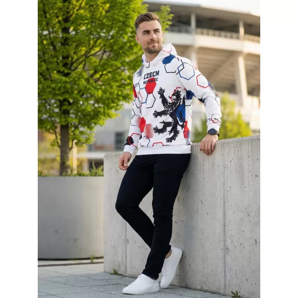  Hochwertiges Herren-Funktionssweatshirt ALTISPORT VOJ/ALM036MI01 HEXA WHITE 