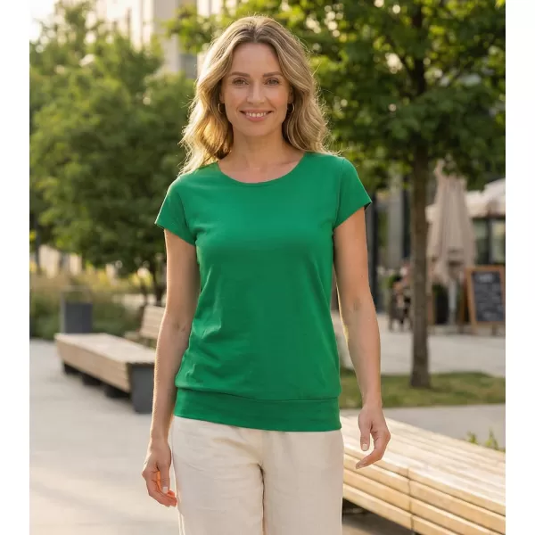  Damen-T-Shirt ALTISPORT NoPrint NP/ALW021 MITTELGRÜN 