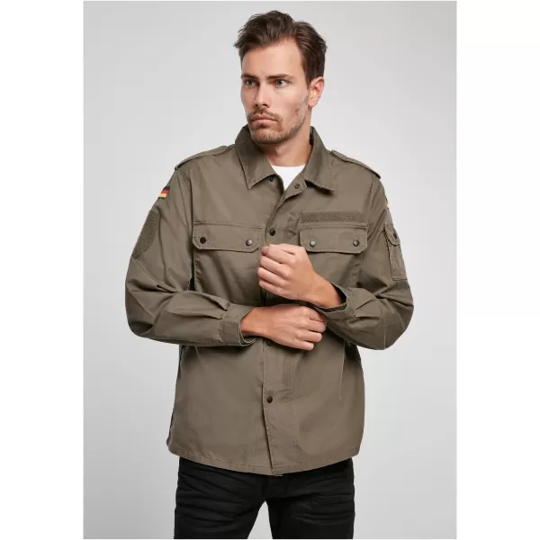  Hemd BRANDIT BW FELDBLUSE BD4221 OLIVE 