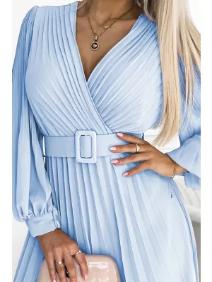 Kleid NUMOCO KLARA 414-10 BLAU