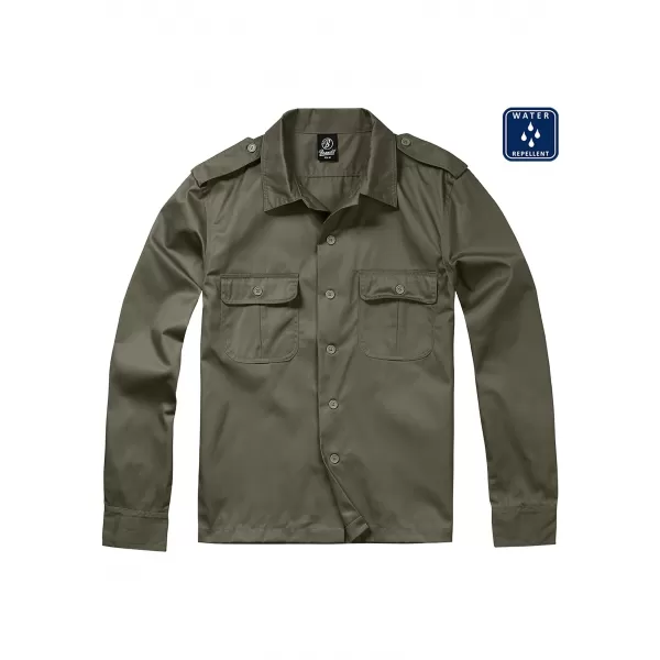  Hemd BRANDIT US BD4102 OLIVE 