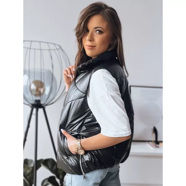  DSTREET HOLO Damenweste TY3477 SCHWARZ Dstreet1 