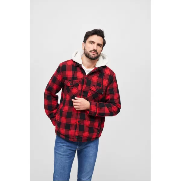  Jacke BRANDIT LUMBER BD3172 ROT/SCHWARZ 
