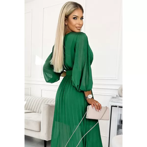  Kleid NUMOCO KLARA 414-3 GRÜN 
