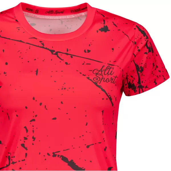  Hochwertiges Funktions-T-Shirt für Damen ALTISPORT VOJ/ALW034TR01 SCHWARZ 