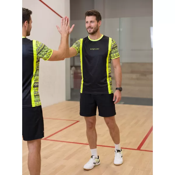  Funktionelles Premium-T-Shirt für Herren ALTISPORT VOJ/ALM043TR01 NEON GELB 