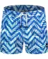 Badeshorts für Herren NORDBLANC RAINFOREST NBSPM8019 WEIß BLAU