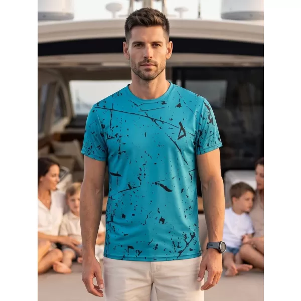 Funktionelles Premium-T-Shirt für Herren ALTISPORT VOJ/ALM034TR01 SMARAGD 