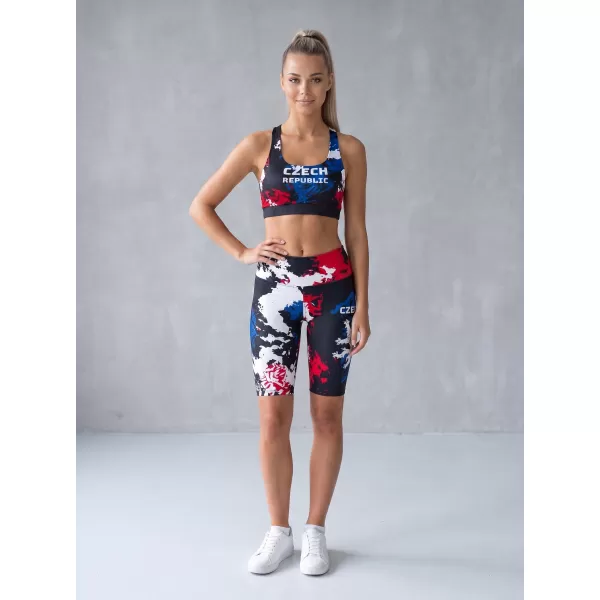  Hochwertige Damen-Funktionsleggings oberhalb des Knies ALTISPORT VOJ/ALW036LEG02 FLECKEN 