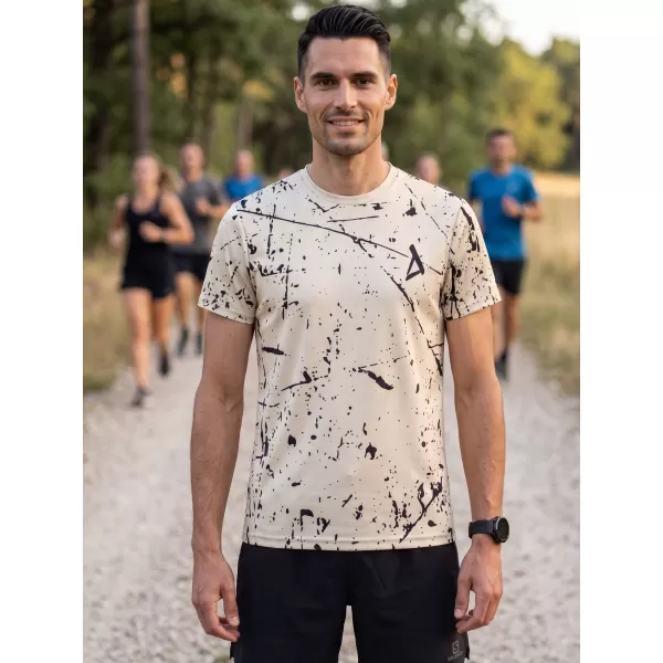  Funktionelles Premium-T-Shirt für Herren ALTISPORT VOJ/ALM034TR01 BRAUN 