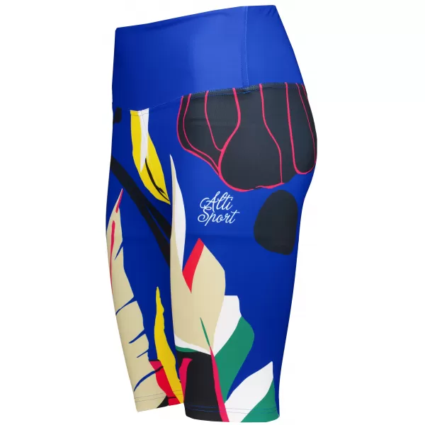  Hochwertige Damen-Funktionsleggings oberhalb des Knies ALTISPORT VOJ/ALW042LEG02 BLAU 