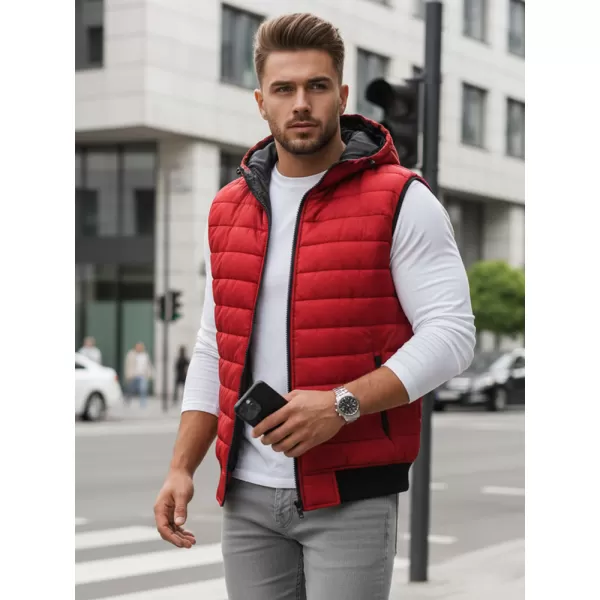  Weste DSTREET TX4265 ROT 