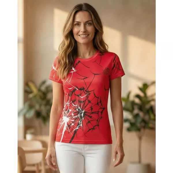  Hochwertiges Funktions-T-Shirt für Damen ALTISPORT VOJ/ALW035TR01 SCHWARZ ROSA 
