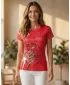 Hochwertiges Funktions-T-Shirt für Damen ALTISPORT VOJ/ALW035TR01 SCHWARZ ROSA