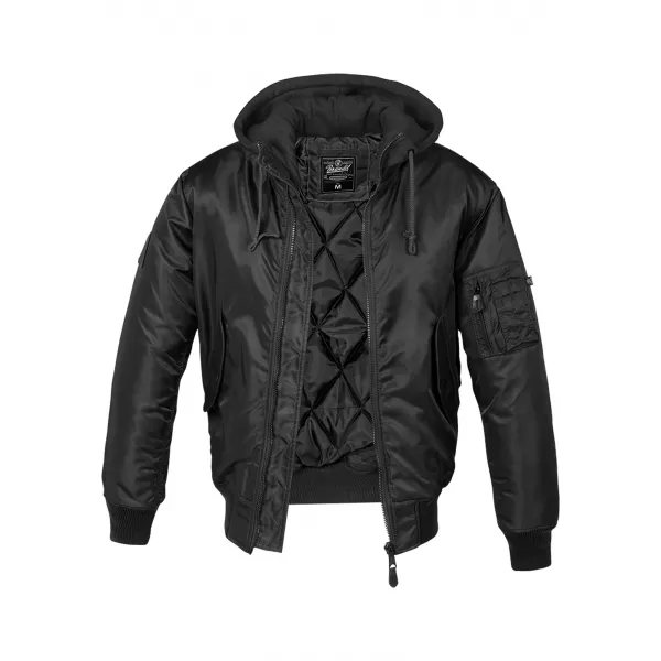  Jacke BRANDIT HOODED MA BD3150 SCHWARZ 