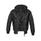 Jacke BRANDIT HOODED MA BD3150 SCHWARZ