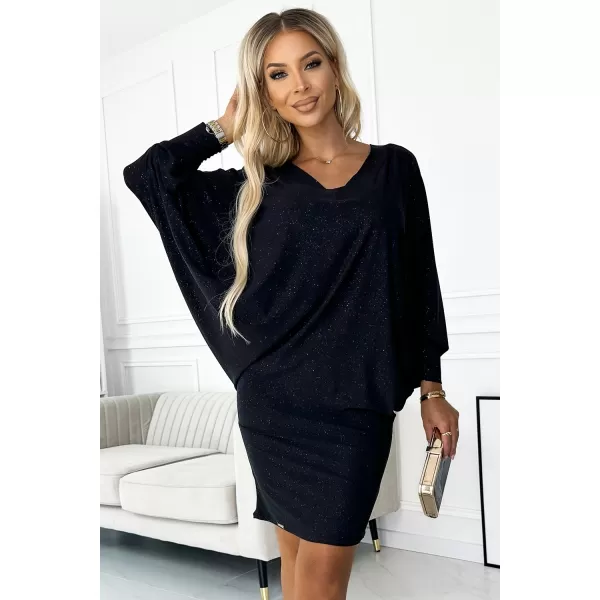  Kleid NUMOCO A402-5 SCHWARZ 