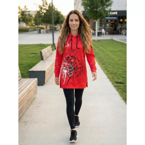  Hochwertiges Funktions-Sweatshirt für Damen ALTISPORT VOJ/ALW035MI03 ROT 
