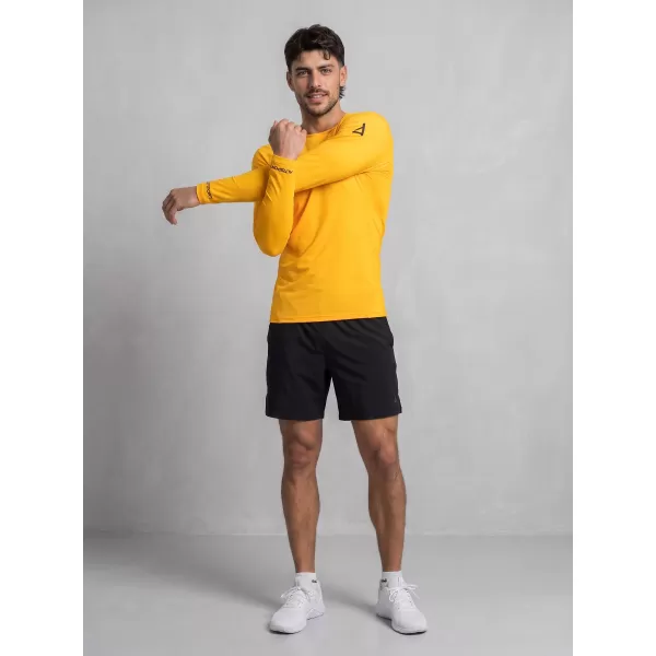  Hochwertiges funktionelles Kompressions-T-Shirt für Herren ALTISPORT VOJ/ALM000TR03 ORANGE 