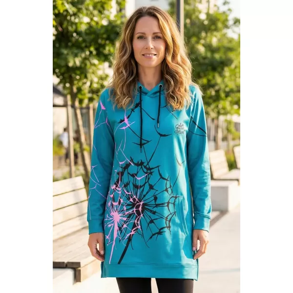  Hochwertiges Funktions-Sweatshirt für Damen ALTISPORT VOJ/ALW035MI03 SMARAGD 