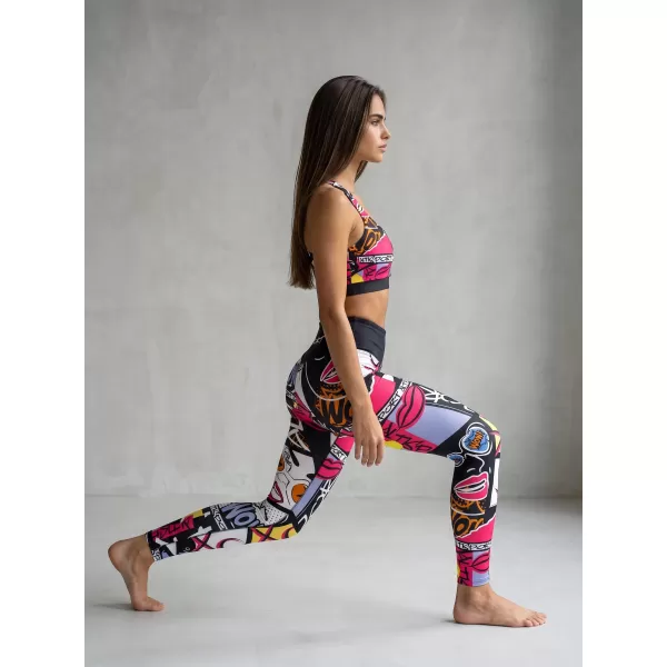  Premium-Sport-BH für Damen ALTISPORT VOJ/ALW041POD01 SCHWARZ 