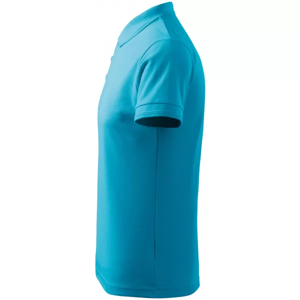  Herren-T-Shirt mit Kragen ALTISPORT NoPrint NP/ALM302 TÜRKIS 