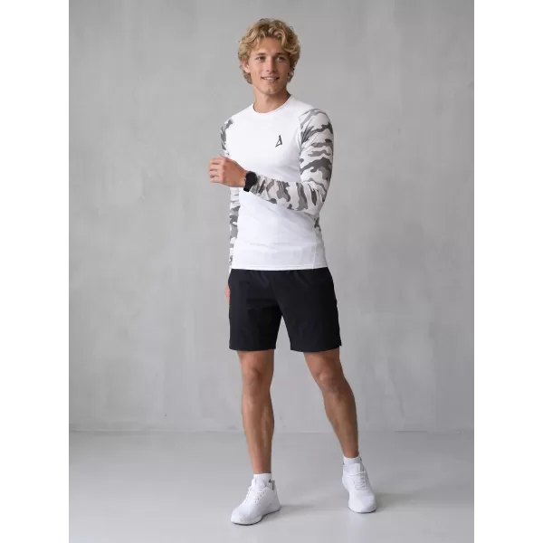  Funktionelle Kompression von Männern t -Shirt Premium ALTISPORT VOJ/ALM038TR03 WEIß 