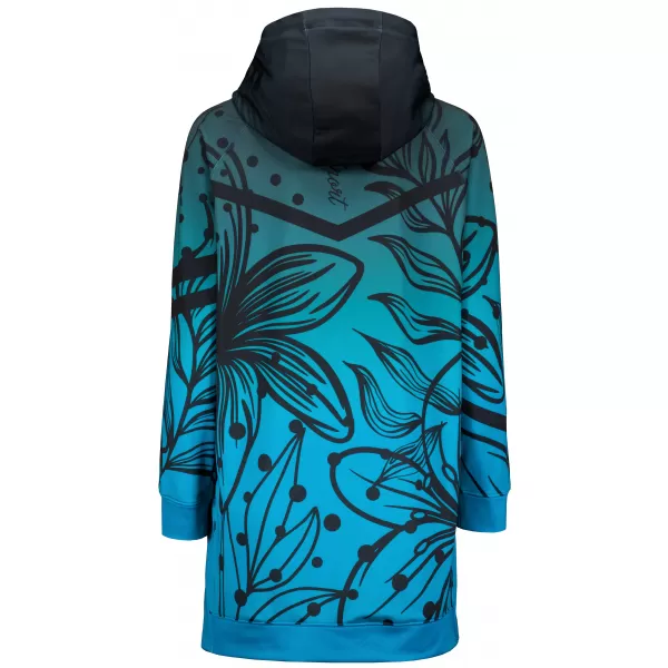  Hochwertiges Funktions-Sweatshirt für Damen ALTISPORT VOJ/ALW045MI03 SMARAGD/SCHWARZ 