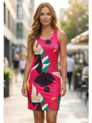 Funktionswestenkleid für Damen ALTISPORT VOJ/ALW042SAT01 ROSA