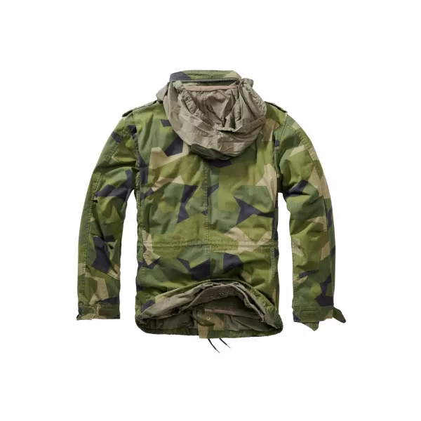  Jacke BRANDIT M-65 GIANT BD3101 SCHWEDISCHE CAMO 