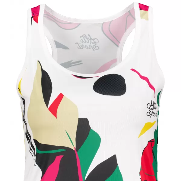  Funktionswestenkleid für Damen ALTISPORT VOJ/ALW042SAT01 WEIß 