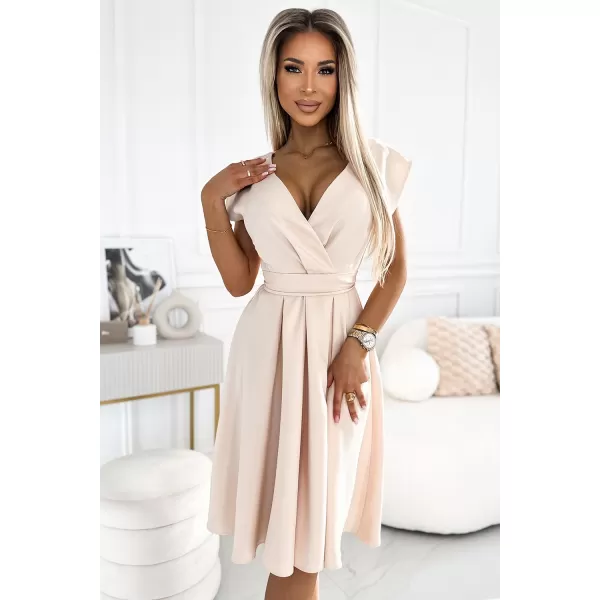  Kleid NUMOCO SCARLETT 348-7 BEIGE 