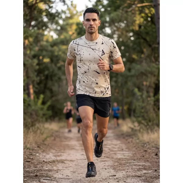  Funktionelles Premium-T-Shirt für Herren ALTISPORT VOJ/ALM034TR01 BRAUN 